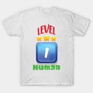 Level 1 Human T-Shirt